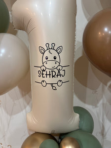 Animal balloon stack