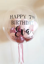 Load image into Gallery viewer, Large Personalised Bubble Balloon
