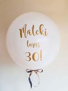 Personalised Jumbo Balloons